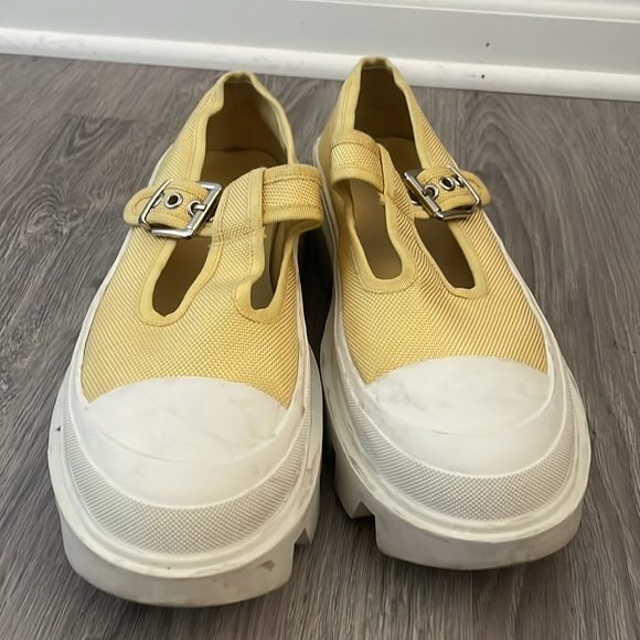 Free People Jeffrey Campbell Marley Mary Jane Platforms Size 10 - Picture 4 of 11